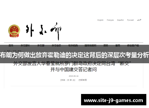 布朗为何做出放弃霍勒迪的决定这背后的深层次考量分析 布朗为何做出放弃霍勒迪的决定这背后的深层次考量分析